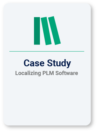 Localizing PLM Software