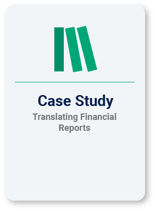 Translating Financial Reports