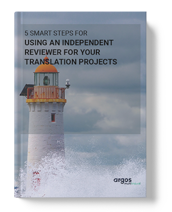 eBook 5 Smart Steps for Using an Independent Reviewer for Your Translation Projects Cover